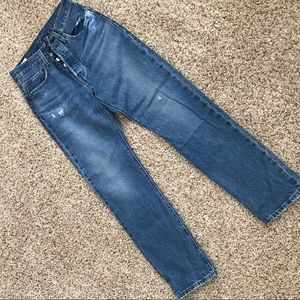 Levi’s 501 straight leg jeans, size 26